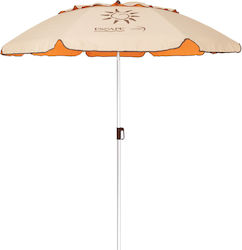 Escape Strandsonnenschirm 2.2m Orange Escape Strandsonnenschirm 2.2m Orange