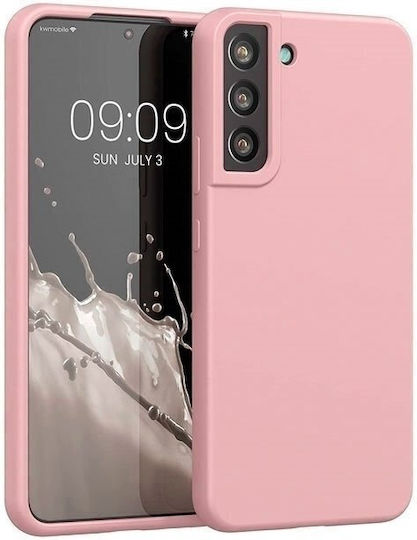 Weiche Silikonhülle Rückseite Oppo Reno 8 Lite Farbe Pink