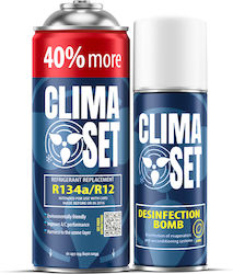 Climaset R134a & Αρωματικό Χώρου Lime 626g
