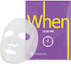 When Night Face Mask Sheet for Brightening / Moisturizing