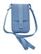 Women's Blue Crossbody Bag