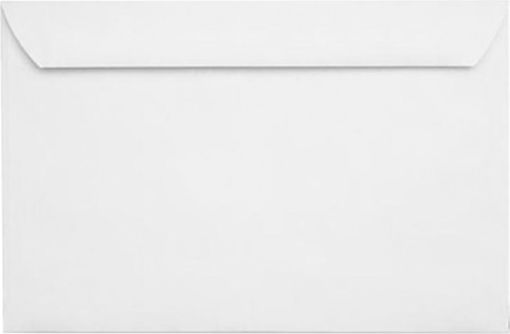 Metron Envelope Correspondence with Adhesive 1pcs in White Color