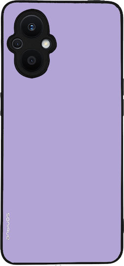 Sonique Colorbloc Back Cover Silicone Purple (Oppo Reno7 Lite)