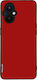 Sonique Colorbloc Back Cover Silicone Red (Oppo...