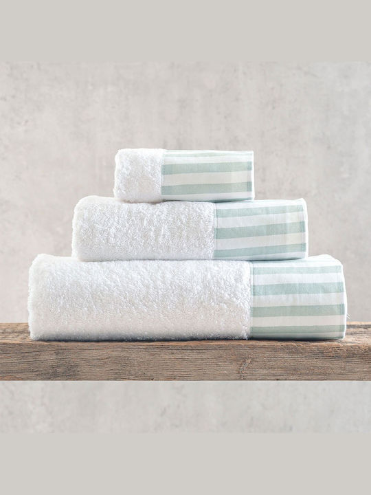 Rythmos Bath Towels Set 3 pcs Eloise Green Weig...