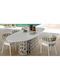 Outdoor-Stuhl Aluminium Alipa 01 Beige 59x58x80εκ.