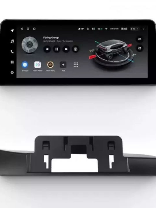Teyes Sistem Audio Auto pentru BMW Serie 3 (E92) / E92 Skoda Rapid 2004-2014 (Bluetooth/USB/WiFi/GPS/Apple-Carplay/Android-Auto/Partitură) cu Ecran Tactil 12.3"