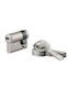 Thirard Zylinderschloss Sicherheits Halb 40mm (30-10) mit 5 Schlüssel