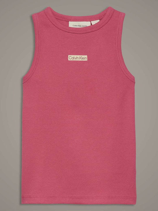 Calvin Klein Kids' Shirt Sleeveless Coral IG0IG02871-XIX