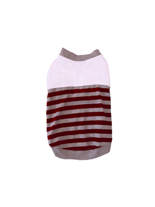 Pet Μπλούζα Σκύλου Stripes Καφέ L 30cm