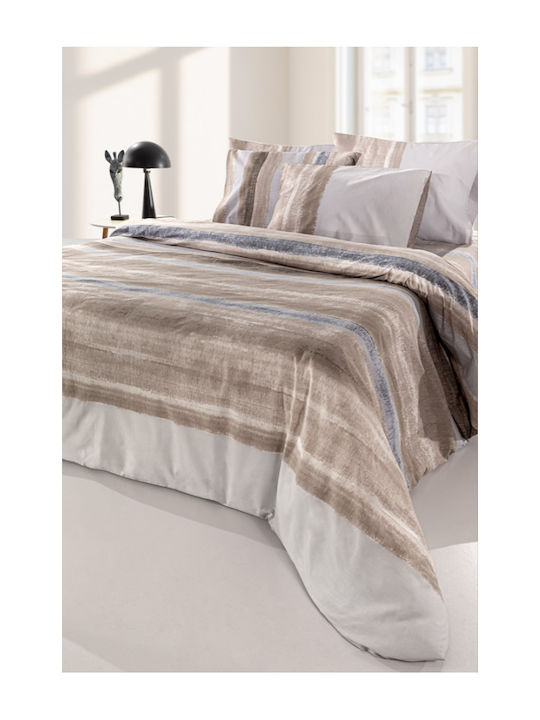 Guy Laroche Sheet Sets Queen 240x265cm. Santiago Stone 4pcs