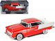 Chevrolet Bel Air 1955 Roșu Alb 1/24