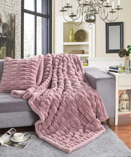 Liolios Home Sofa Cushion Boggi Amethyst 30x45cm
