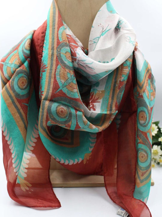 Women's Silk Scarf Multicolour