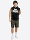 Totton Men's Cargo Shorts Olive Black
