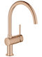 Grohe Minta Küchenarmatur Zähler Rose Gold