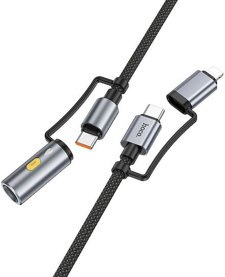 Hoco USB-C to Lightning Cable 60W Γκρι 1.2m (300492)
