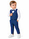 Kids' Suit Summer 4pcs Blue