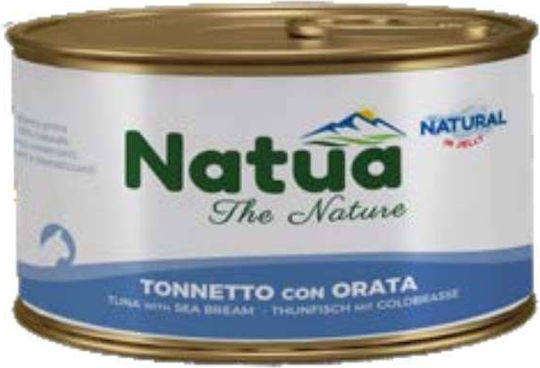 Natua Hrana Pentru Pisici În Conservă Cu Ton Și Dorada 150gr