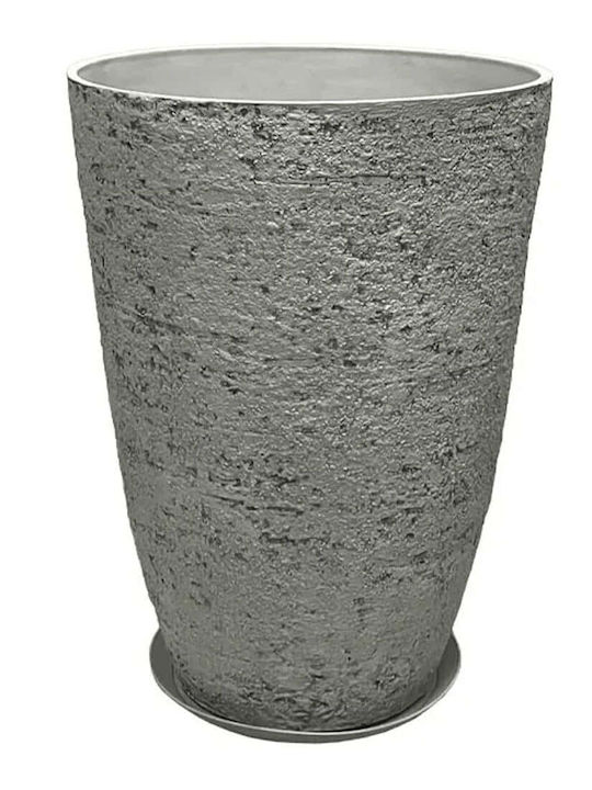 Marhome Planter Stone Gray 43x43x60cm.