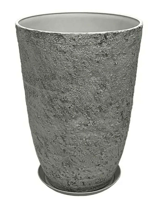 Marhome Übertopf Stein Gray 35.5x35.5x49.5εκ.