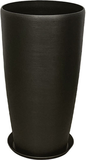 Marhome Ghiveci din piatra Gri 32x32x58εκ.