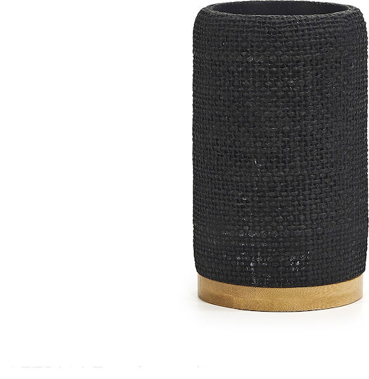 ArteLibre Glass for White Wine made of Plastic in Black Color