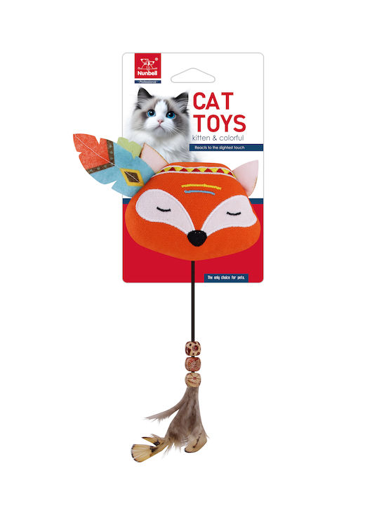 Nunbell Cat Canvas Toy Fox Print