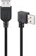 Goobay USB 2.0 Cable USB-A male - USB-A female Μαύρο 0.15m 95701