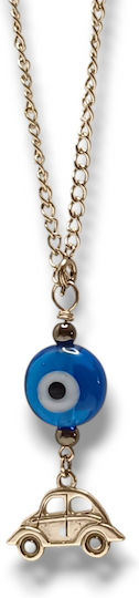 The Art of Beading Car Charm in Silver Color