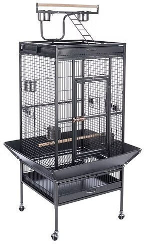 King Kong Cages Vogelkäfig 82x78x164cm. Kupfer