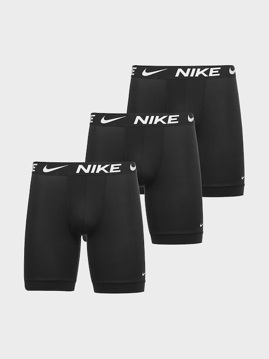 Slipuri pentru bărbați Black 3Pachet