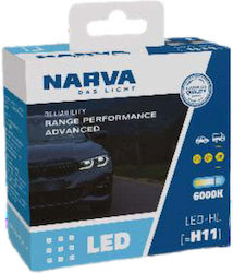 Narva Range Performance Λάμπες H11 LED Ψυχρό Λευκό 2τμχ Narva Range Performance Λάμπες H11 LED Ψυχρό Λευκό 2τμχ