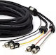 Connection Multicanal Bt4 550 4 Cable 2x RCA male - 2x RCA male 5.5m