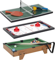 Mister Gadget Επιτραπέζιο Air Hockey Πολλαπλών Παιχνιδιών