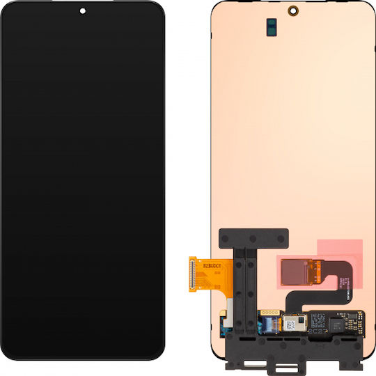 Samsung Мобилен Екран Със Сензорен Механизъм За Samsung Galaxy S21 5G G991 Черен