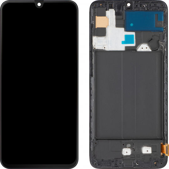 MP Екран със Сензорен Механизъм за Samsung Galaxy A70 A705 (Черен)