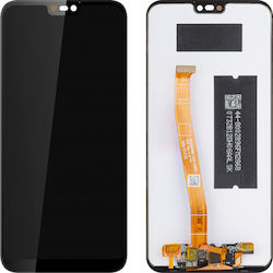 MP Οθόνη με Πλαίσιο για Huawei P20 Lite (Μαύρο)