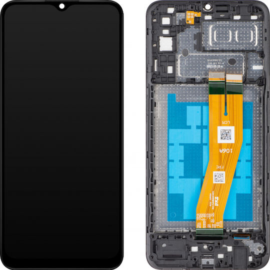MP Екран със Сензорен Механизъм за Samsung Galaxy A04e A042 (Черен)