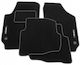 Me Premium Set of Front and Rear Mats 4pcs for Seat Ibiza 2002-2008 Black