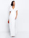 Summer Maxi Dress for Wedding / Christening White