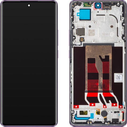 Oppo Οθόνη με Μηχανισμό Αφής για Oppo Reno10 Pro (Μωβ)