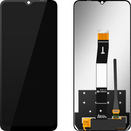 MP Mobile Phone Replacement Screen with Touch Mechanism for Xiaomi Redmi 11A 12C Poco C55 Black
