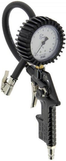 Precision Steel Air Pressure Gauge Gun Maximum Pressure 10bar 211410