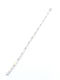 PS Silver Damen Armband Kette aus Silber 17cm