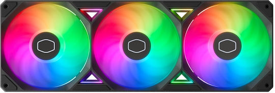 CoolerMaster SickleFlow Edge 360 Case Fan 120mm 2500rpm with ARGB Lighting and 4-Pin PWM Connection