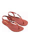 Rio Women's Flat Sandals in Brown Color