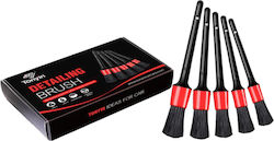 Tonyin Tt08 Detailing Brush Kit 5 In 1 – Σετ Πινέλα Καθαρισμού 5 1
