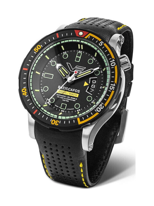 Vostok Europe Ρολόι Αυτόματο με Δερμάτινο Λουράκι Vostok Europe Ρολόι Αυτόματο με Δερμάτινο Λουράκι