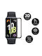 Enkay Full Flexi Glass Προστασίας Huawei Band 8 Band 9 Band 10 Black